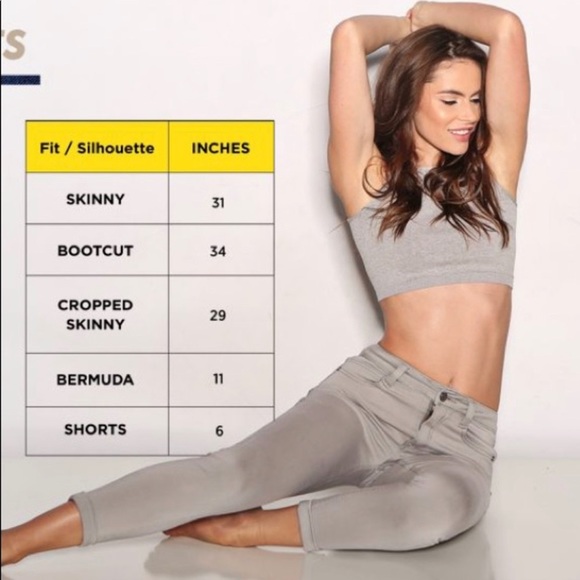 NWT💝 Sarina Skinny Coat Green Denim Pants - Picture 10 of 10